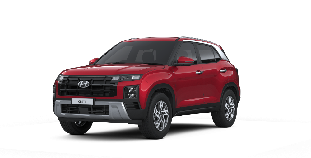 hyundai creta 2025 màu đỏ