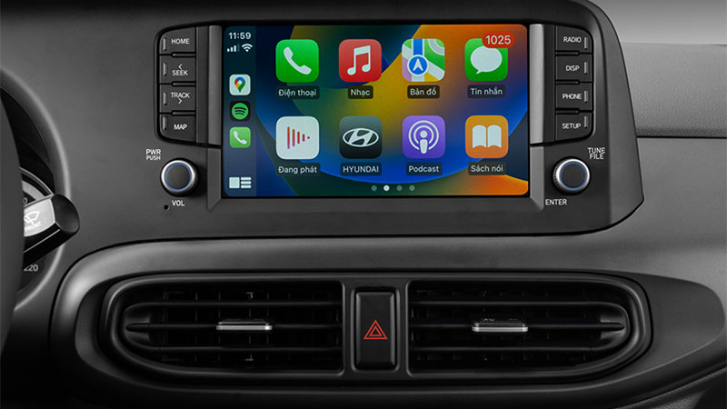 Nội thất Hyundai Grand i10 Hatchback 2024